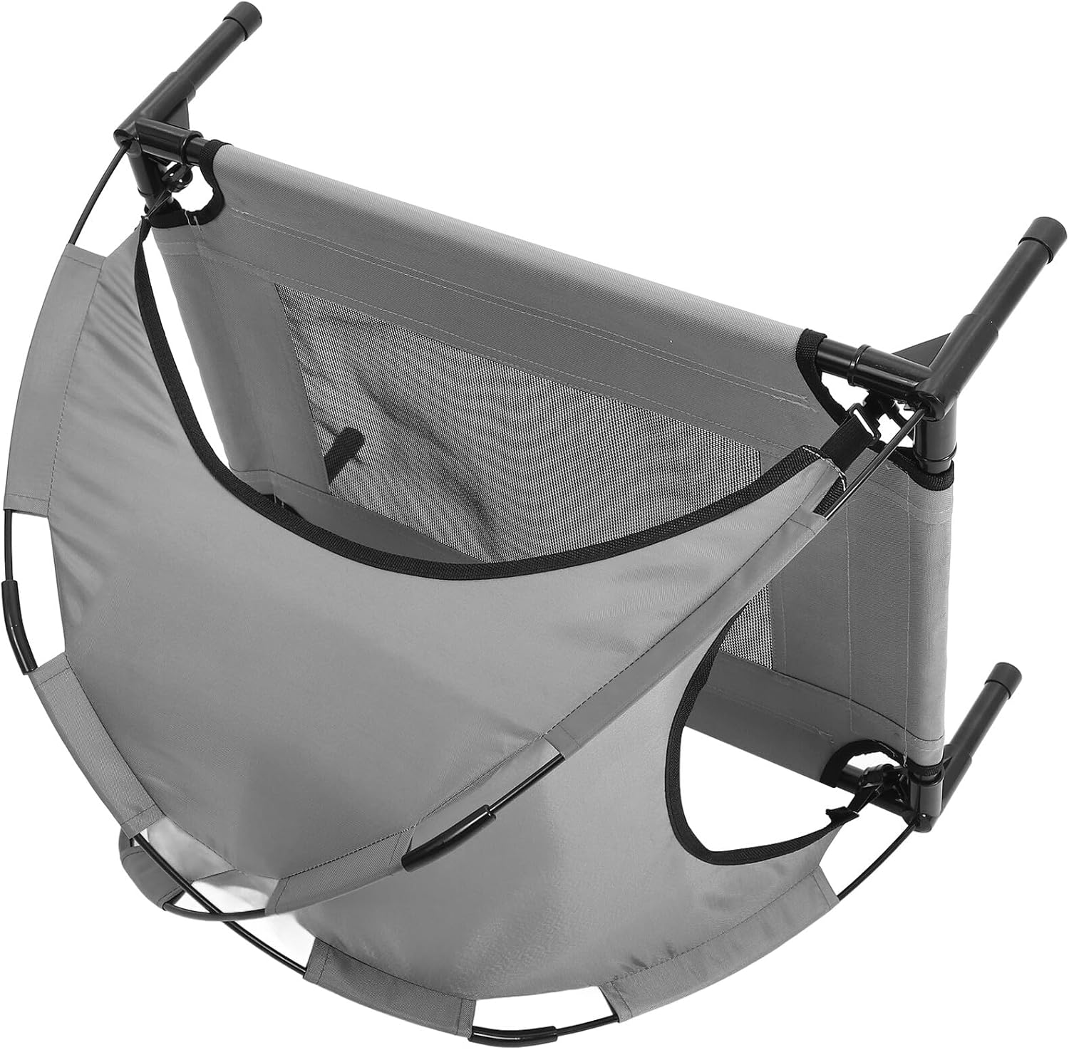 BESPORTBLE Dog Tent Bed with Elevated Waterproof Mat, 60x45x16cm Portable Pet Cot for Outdoor Travel, Moisture-Resistant Shelter Suitable for Cats and Large Dogs