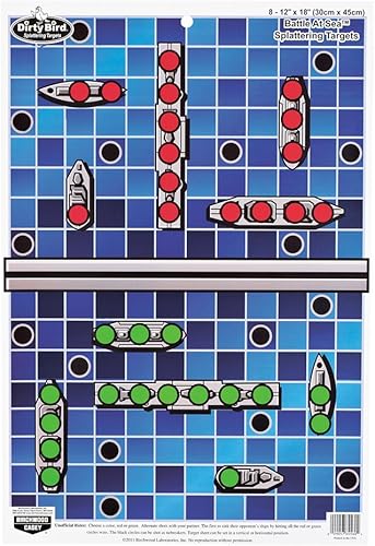 Miniatura 7 de Birchwood Casey Objetivo de tiro de batalla 8 Pack