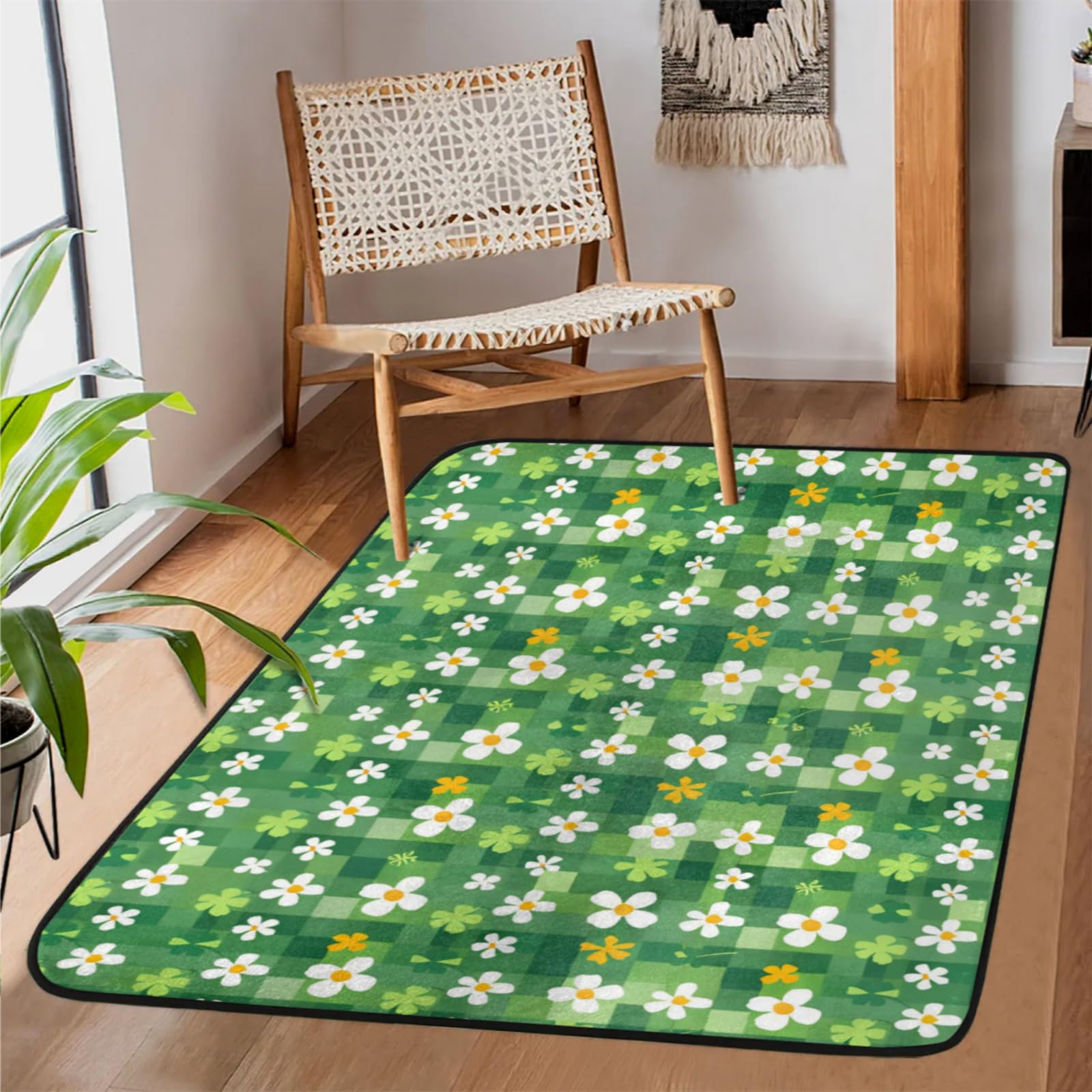 Amazon.com: Tiveruda Soft Area Rug 4' x 5.25' St. Patrick's Day