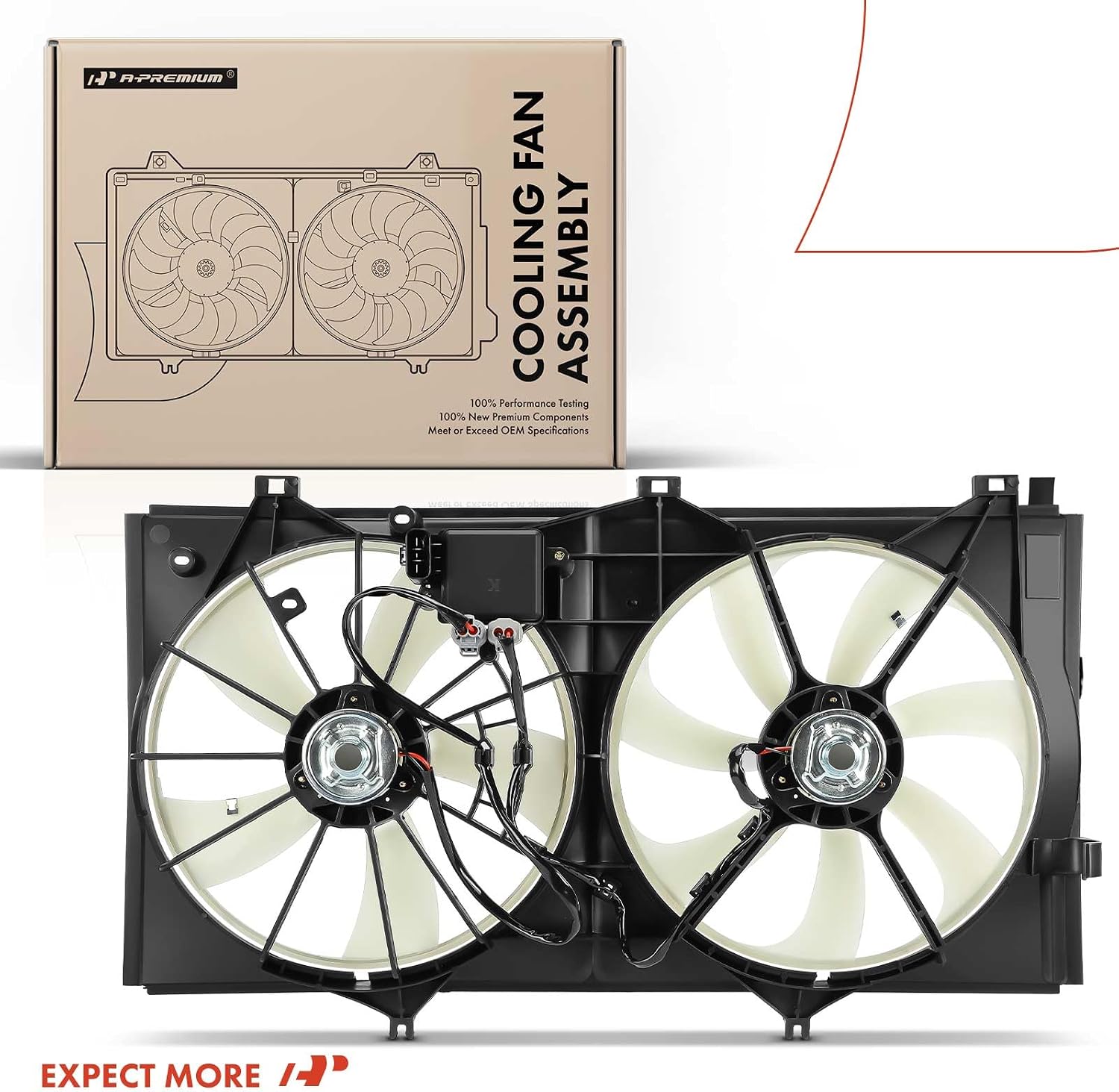 A-Premium Engine Radiator Cooling Fan Assembly