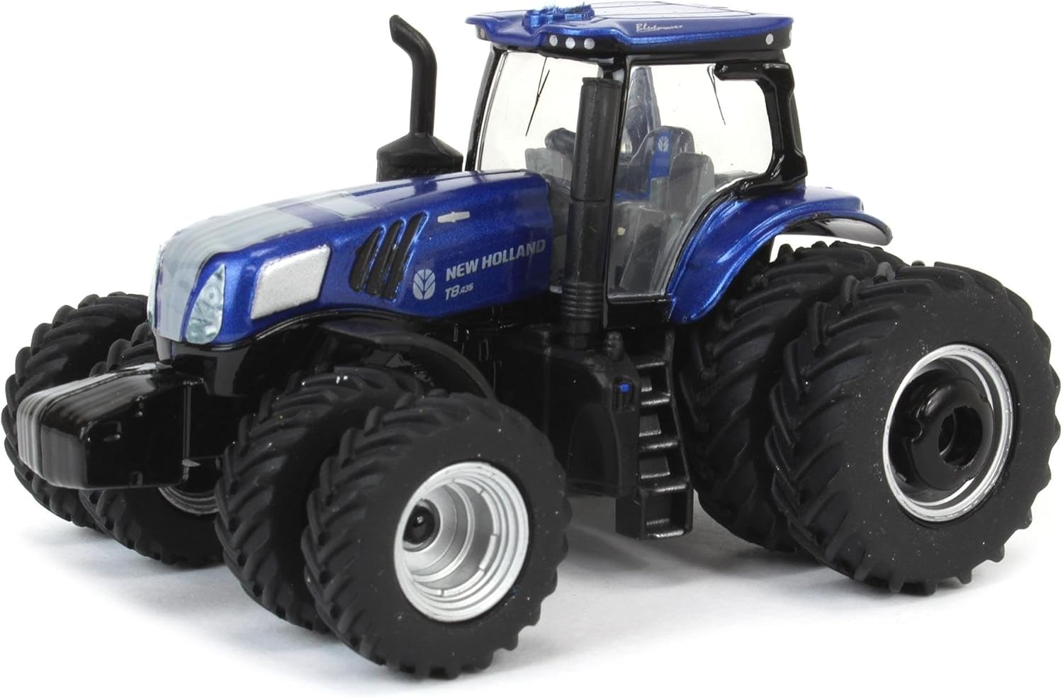 ERTL 1/64 New Holland T8.435 Tractor, Blue Power, 2019 Winter Farm Show Collection, Adult, Male, 3.5 x 3 x 2.25 Inches