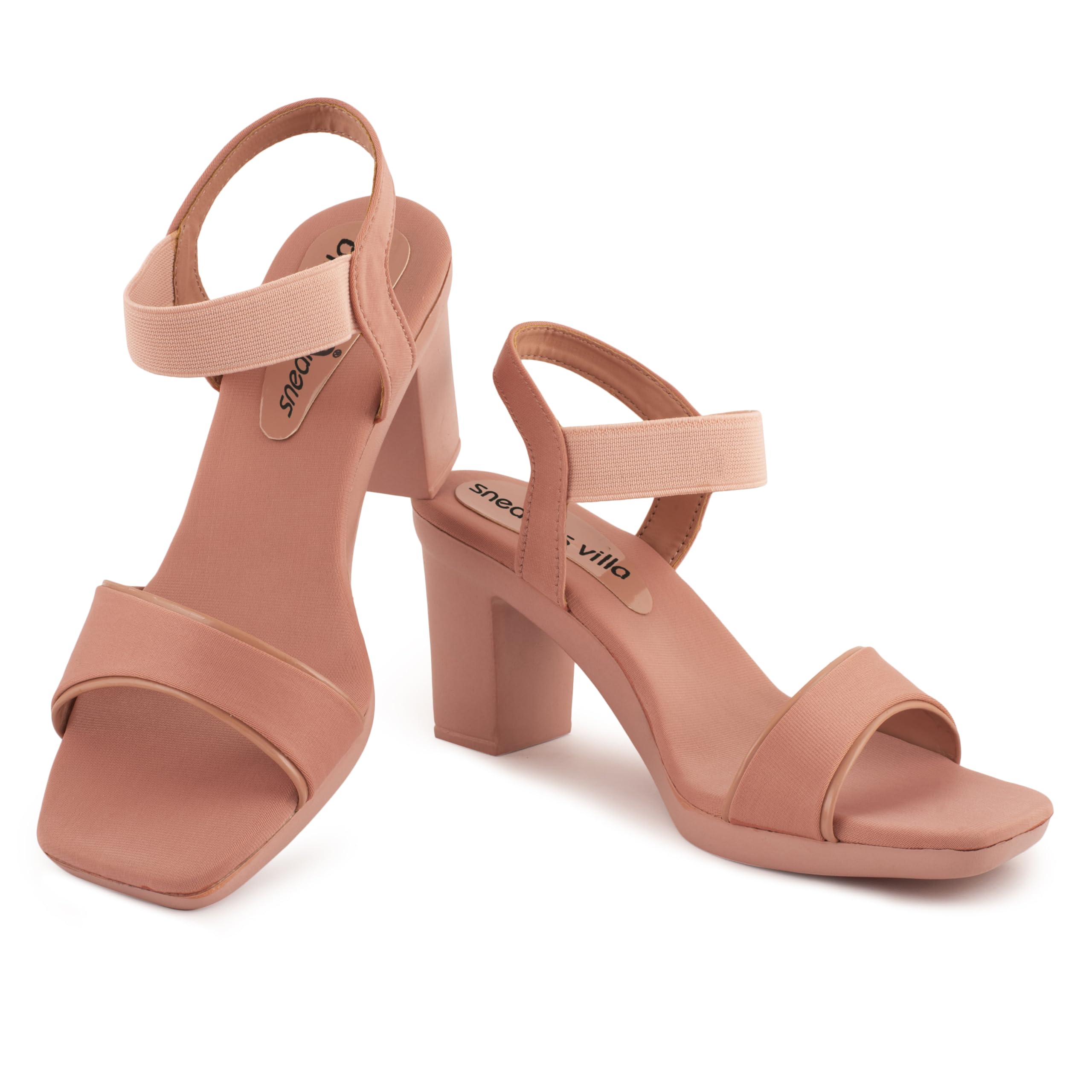 Women Back Strap Casual/Party/Evening/Ethnic Heels Sandal (Peach, 8) (B0CK2KR81S) Amazon Price History, Amazon Price Tracker