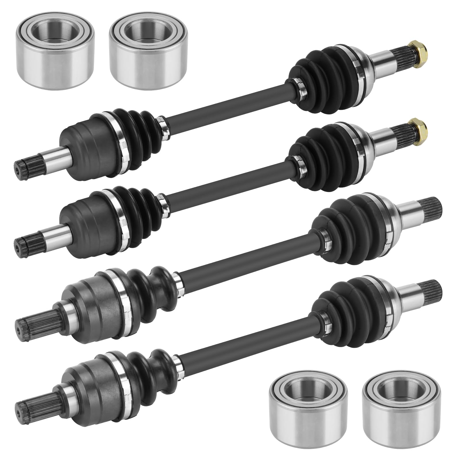 Amazon.com: Front Rear Left and Right CV Axle shaft & Wheel