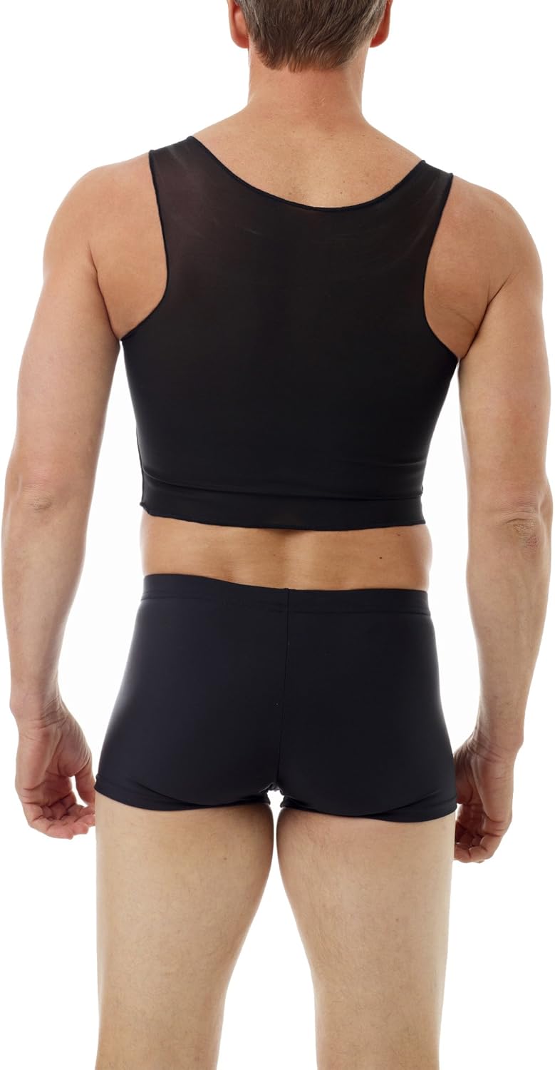 FTM and Gynecomastia Cotton Lined Power Chest Binder Top 975