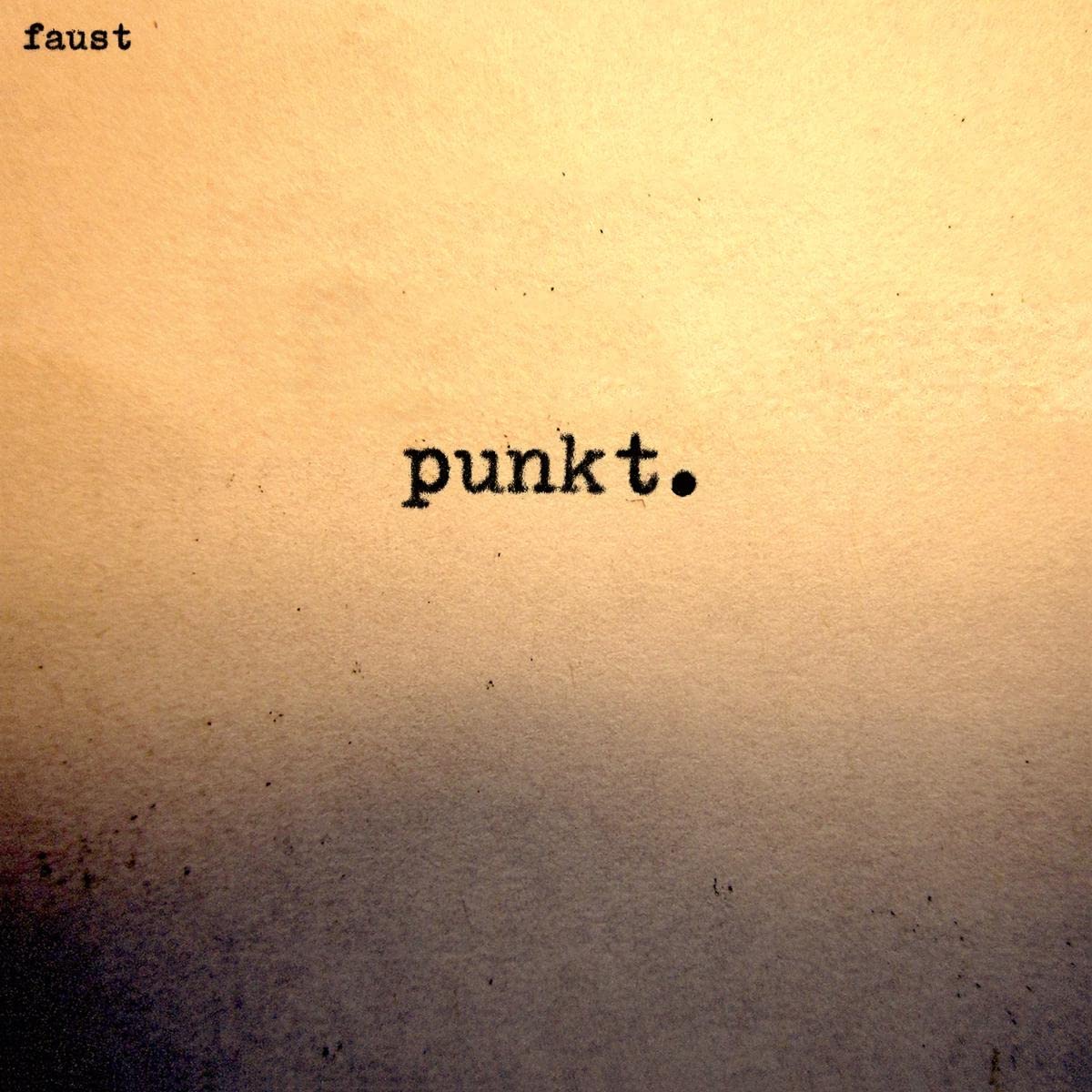 Faust Punkt. LP Vinyl BB392LP NEW