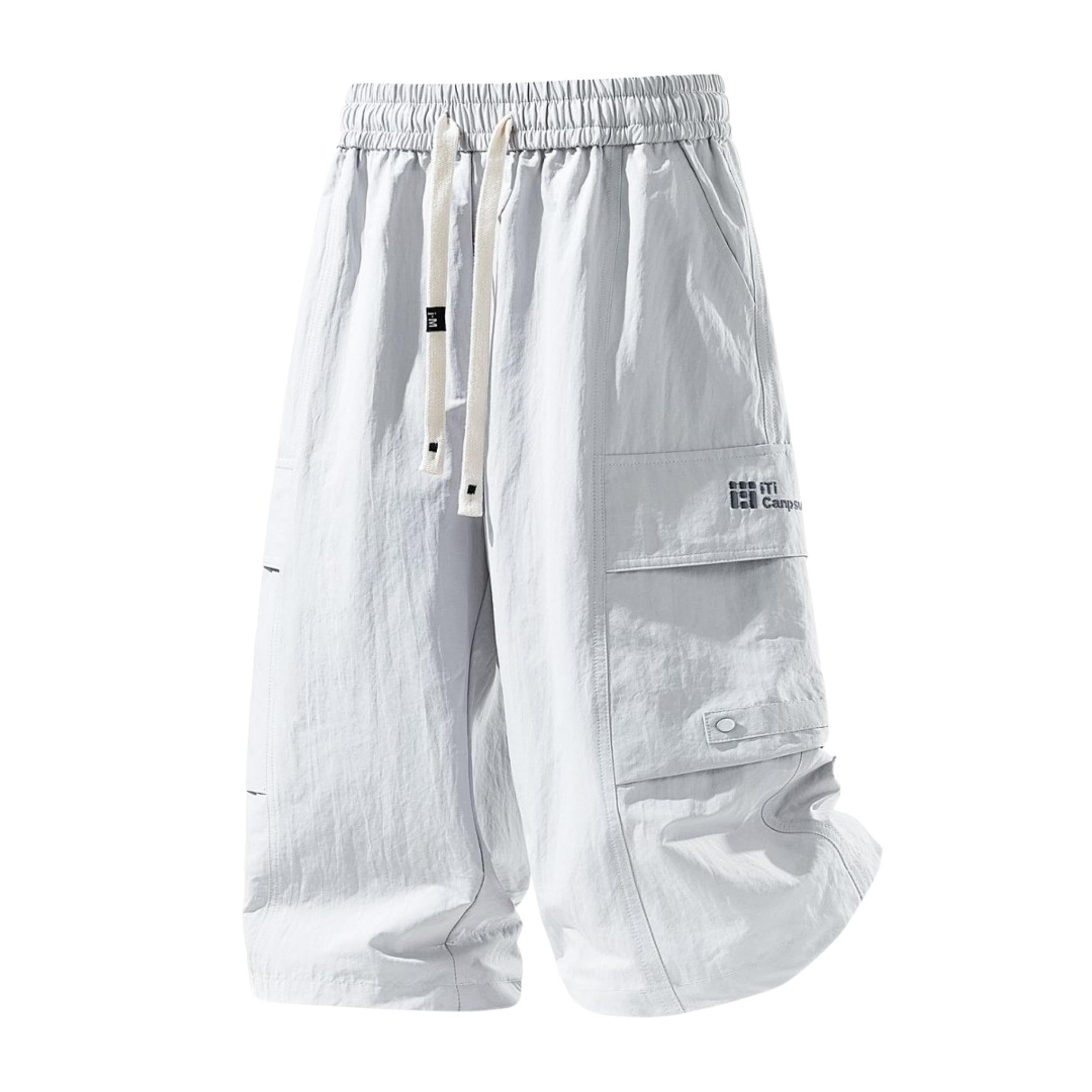 希少　STONE  カーゴハーフパンツ W38 ホワイト　七部丈 Amazon | [Nishikiori] カーゴパンツ メンズ 七分丈 ハーフパンツ