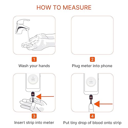 Miniatura 8 de Dario Blood - Kit de iniciación de medidor de glucosa para iPhone 1