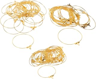 90Pcs Earrings For Jewelry Making Earring Clasps Earrings Large Hoop Earrings For Women Circular Earring Findings Ring Earring Making Earring Details Golden