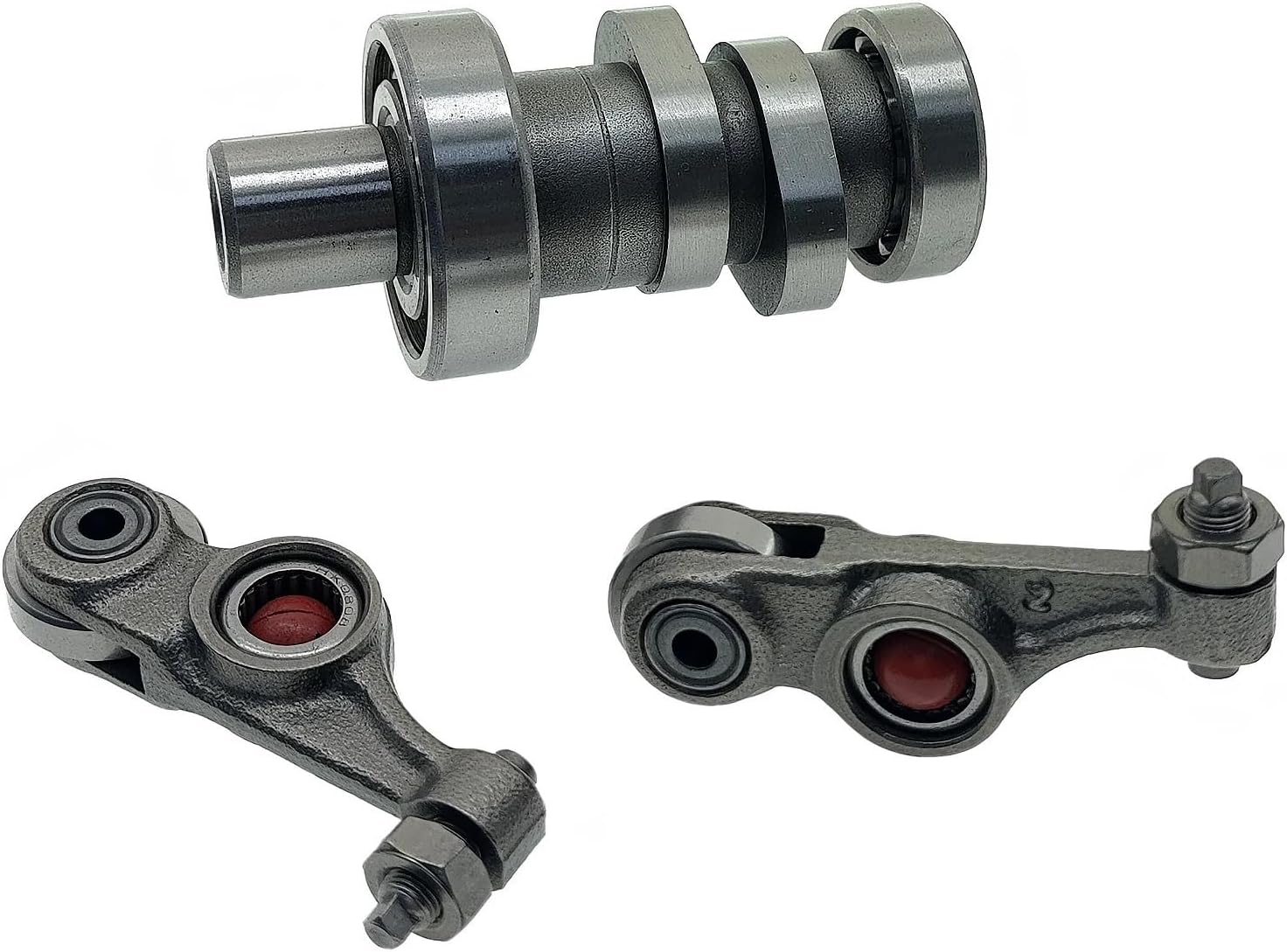 For Discover 100 4G DTS-Si 09-15 JB511206 JA511204 BM100 100CC Camshaft Cam Shaft Swing Rocker Arm Motorcycle Parts(Rocker Arm)