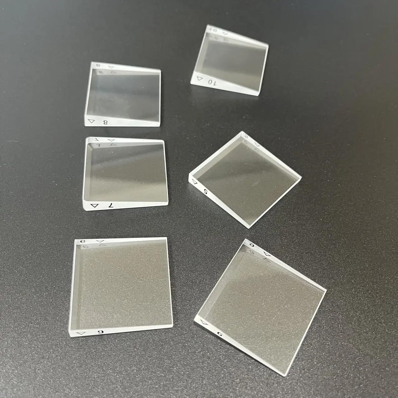 Optical Component Wedge 1pc Optical Wedge Prism(2degree) Glass Optical Wedge Prisms - Notch ...