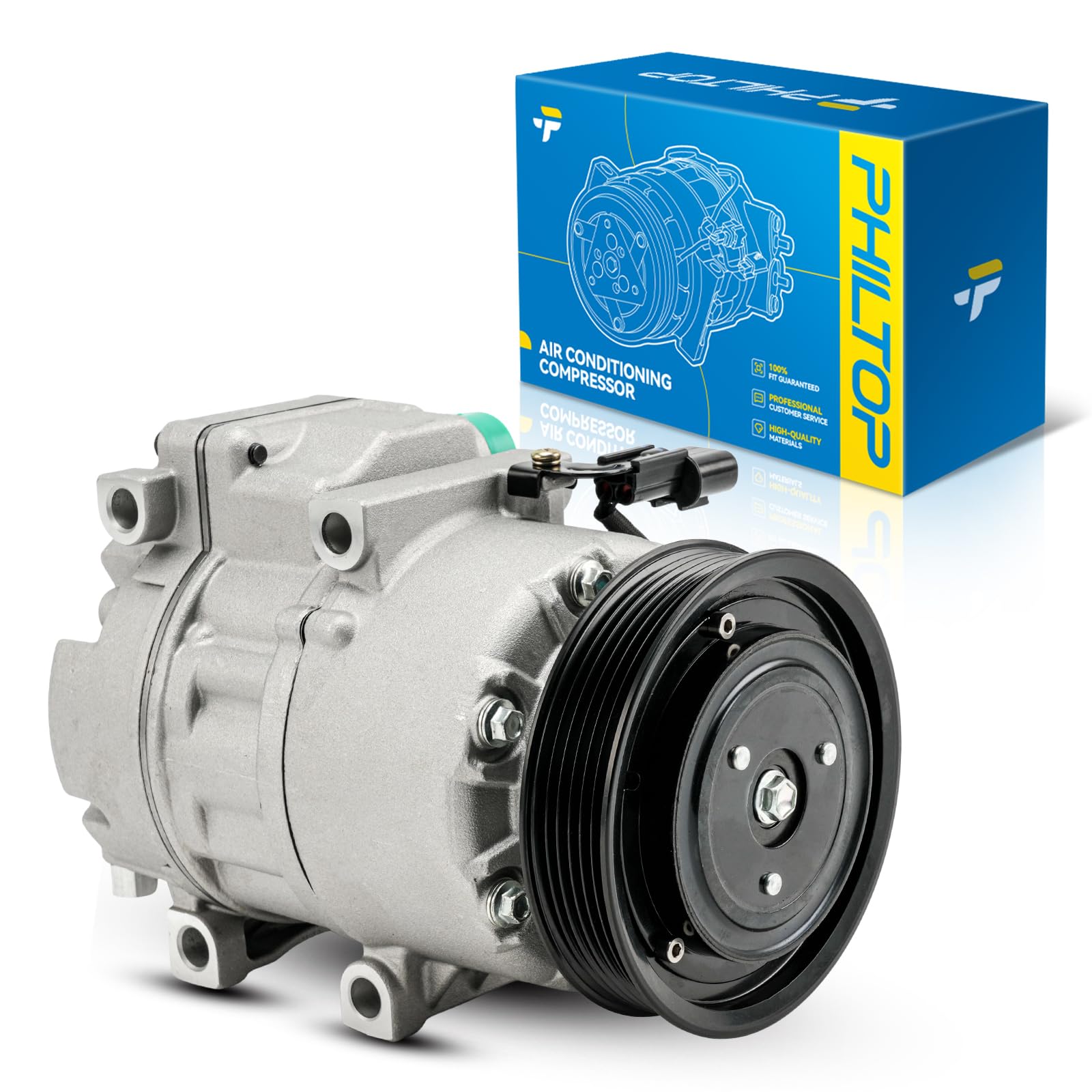 PHILTOP 4716060 NEW AC Compressor for Kia Sorento 2012-2014 2.4L