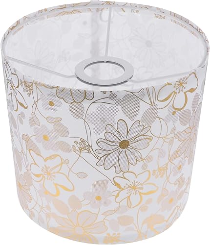 BESPORTBLE Pantalla de tela Pantalla exterior Pantalla de lámpara colgante Pantalla desmontable Accesorios de lino desmontable