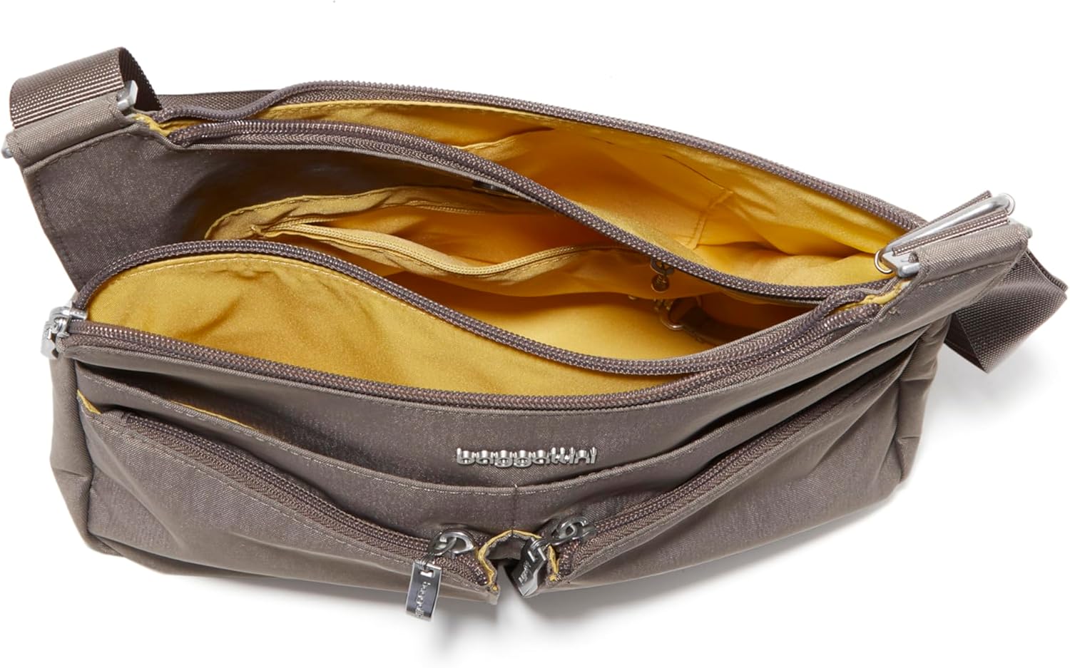 Baggallini Crossbody Travel Bag 11x8.5 Lightweight Water-resistant Nylon Handbag - Image 9