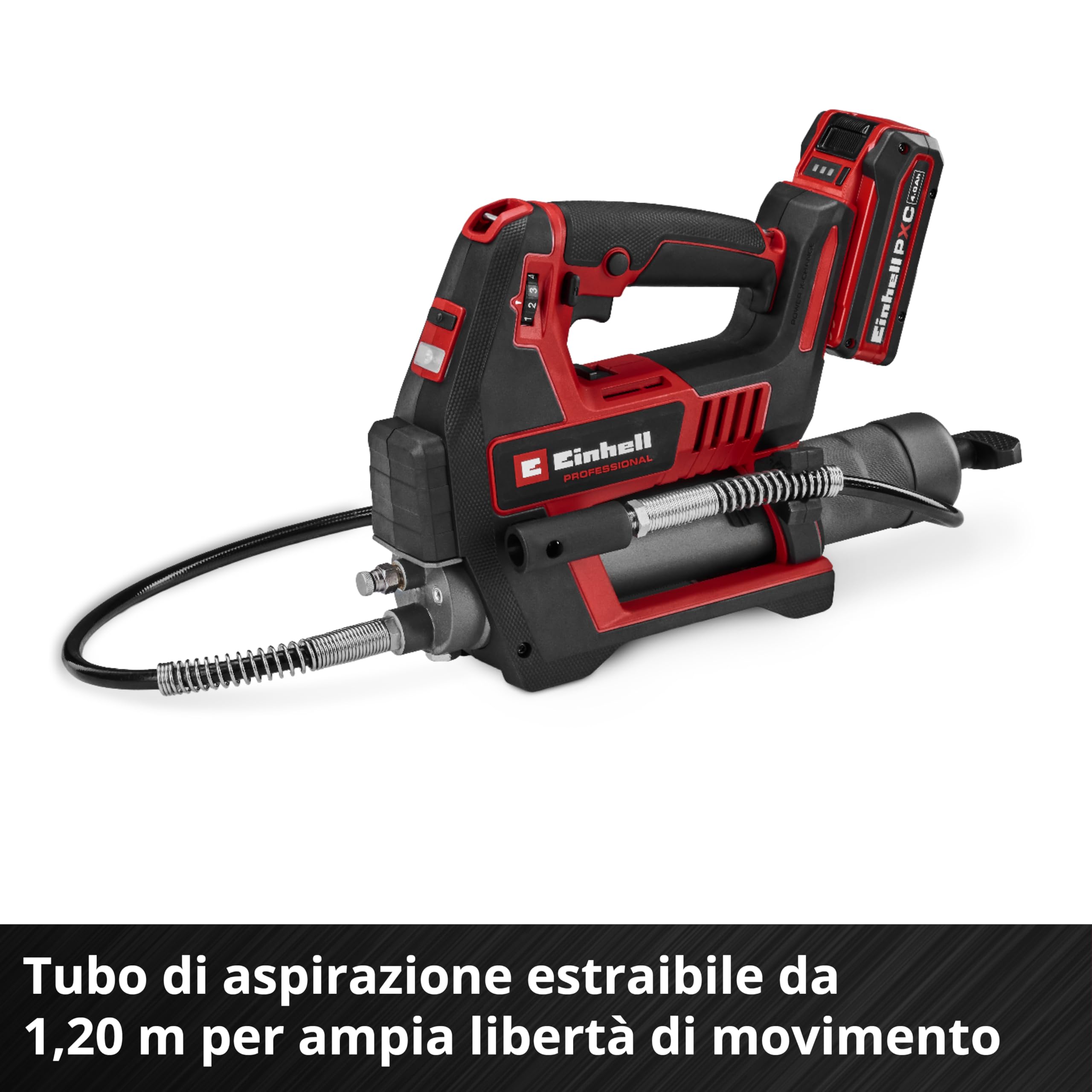 Einhell Professional TP-GR 18/690 Li Ingrassatore a batteria 18 V 690 bar