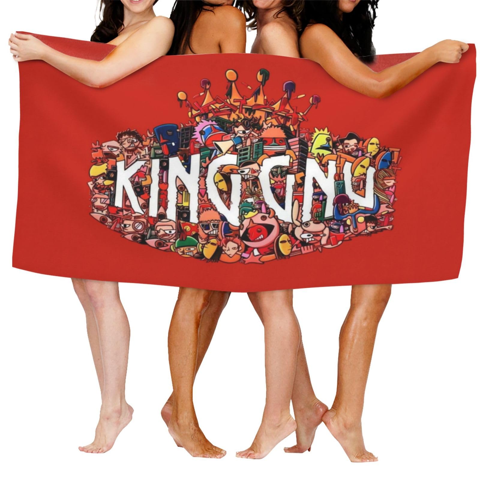 Amazon｜人気 King Gnu キングヌー (3) マイクロファイバー バスタオル