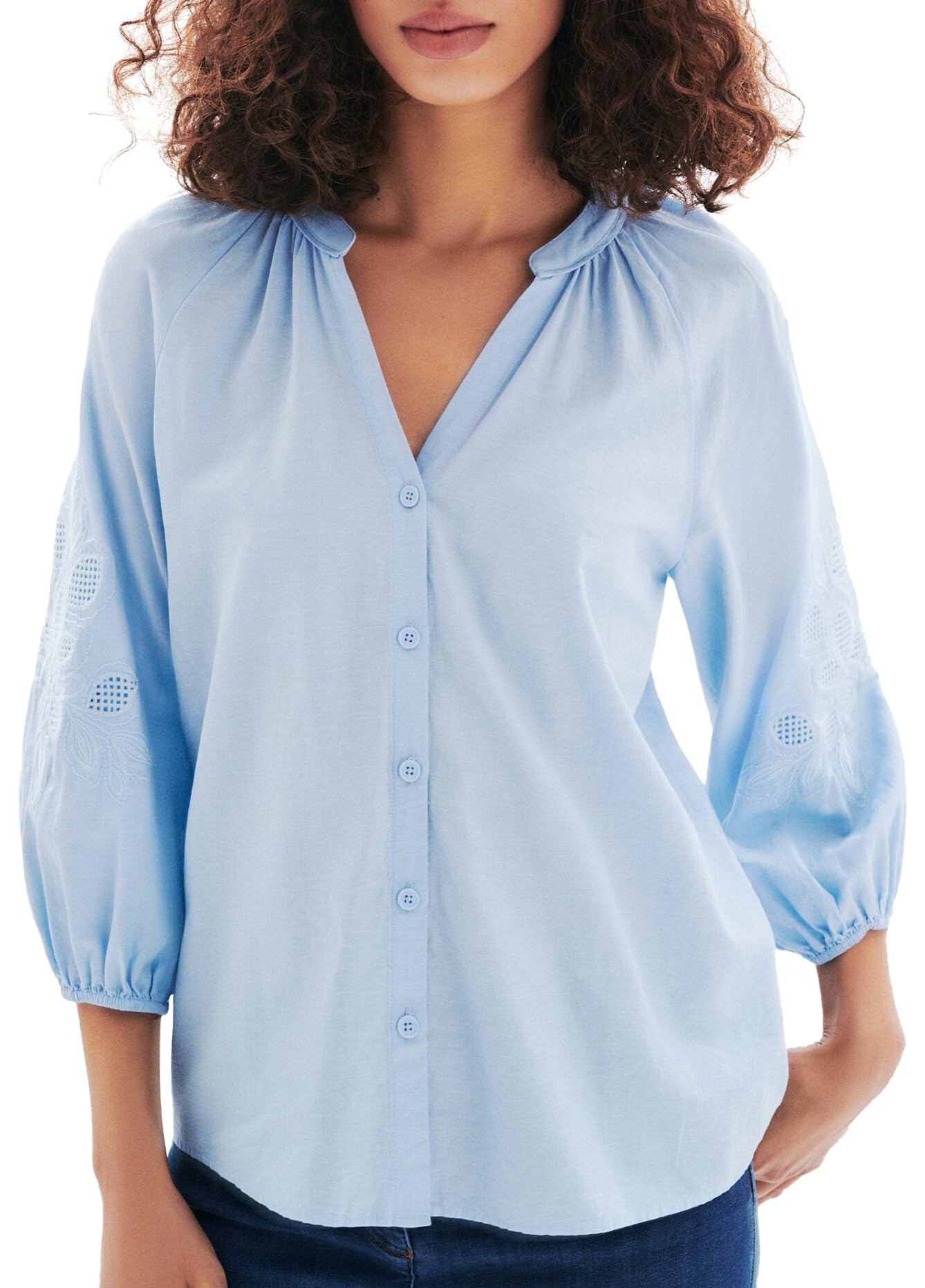 Caroll 252c-caubie Blouse col V Femme