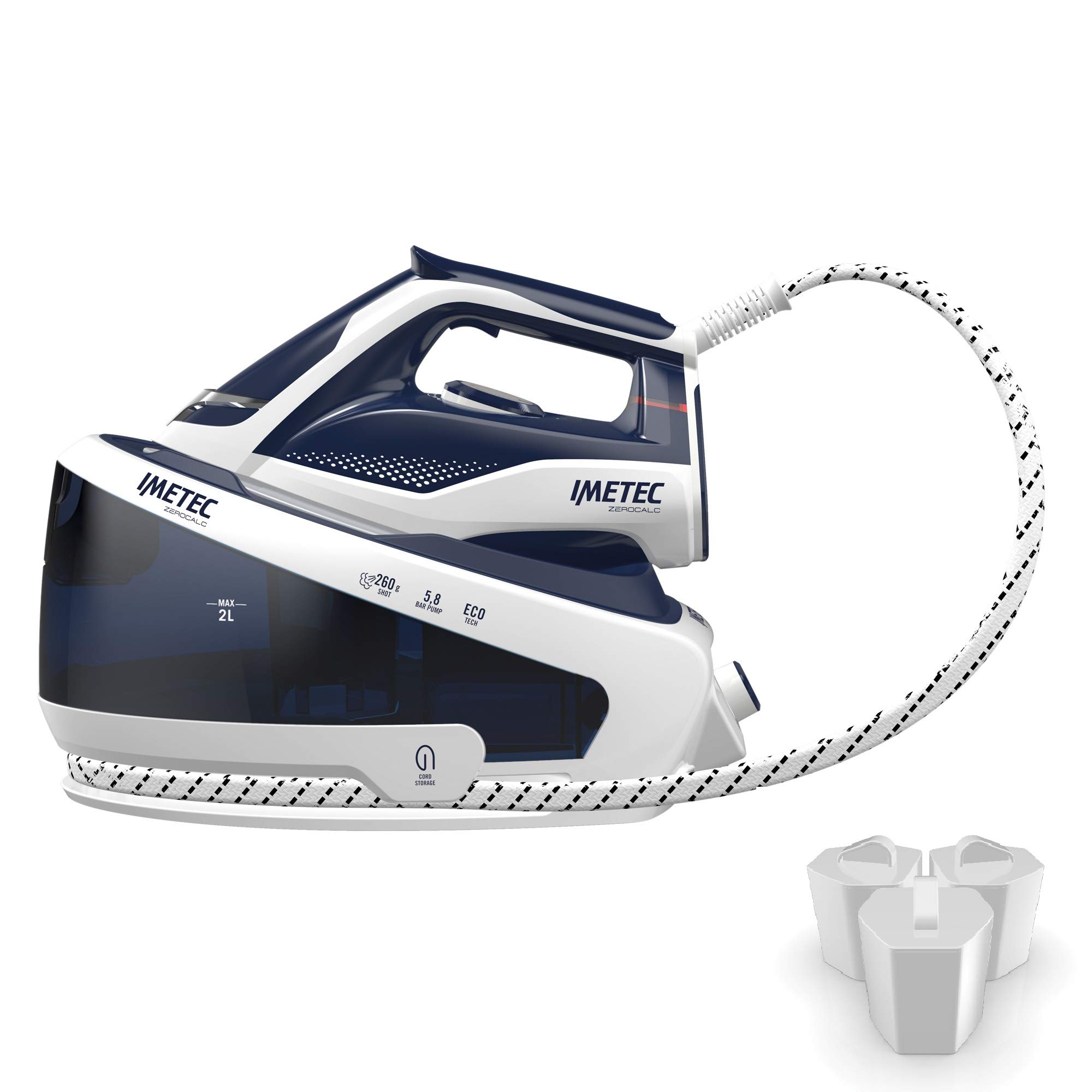 Imetec Zerocalc KF1 100 zestaw 3 filtrów do usuwania kamienia do żelazka Imetec Zerocalc Pro Ceramic Ps2 2400, Ps2 2000, Ps2 2200
