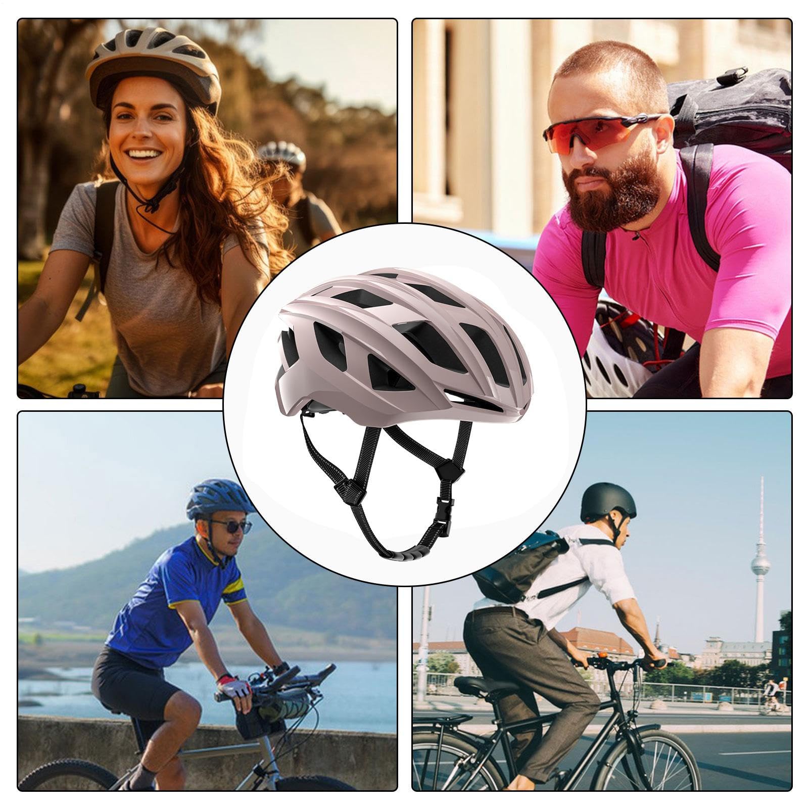 Fahrradhelm Verstellbare und sichere Schutzausrüstung für den Kopf | Radhelm Atmungsaktive Leichte Sicherheitsausrüstung Für Erwachsene Damen Und Herren Zum Radfahren Für Radfahrer, Radsportler