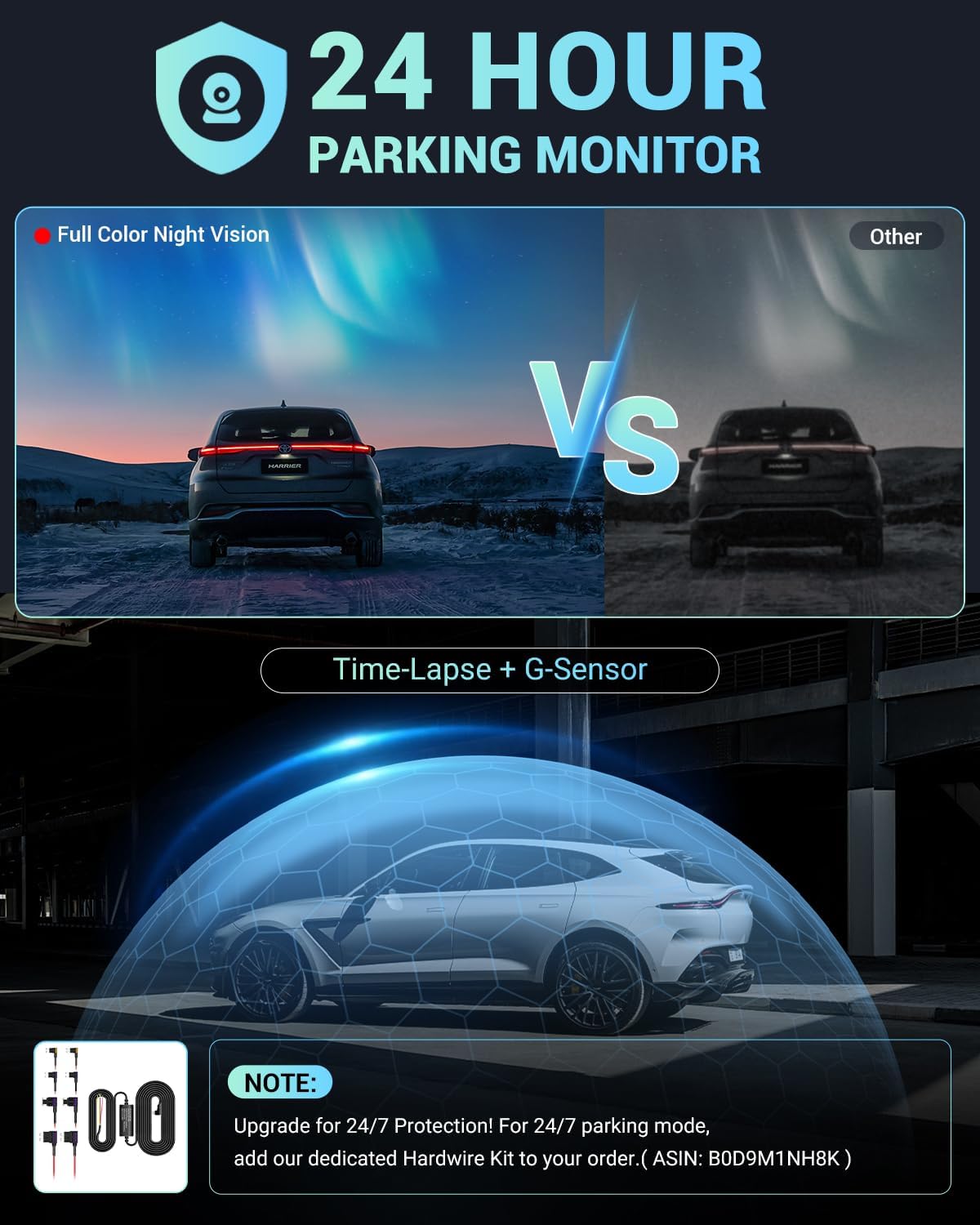 2026 AI Drive Assist 5G WiFi Dash Cam Front and Rear, UHD 4K+1080P, ADAS & GPS, 360° Rotating Front x Free 32GB Card Dual Dashcam, 3" Touch Screen, 24H Parking Mode, Support 512GB Max