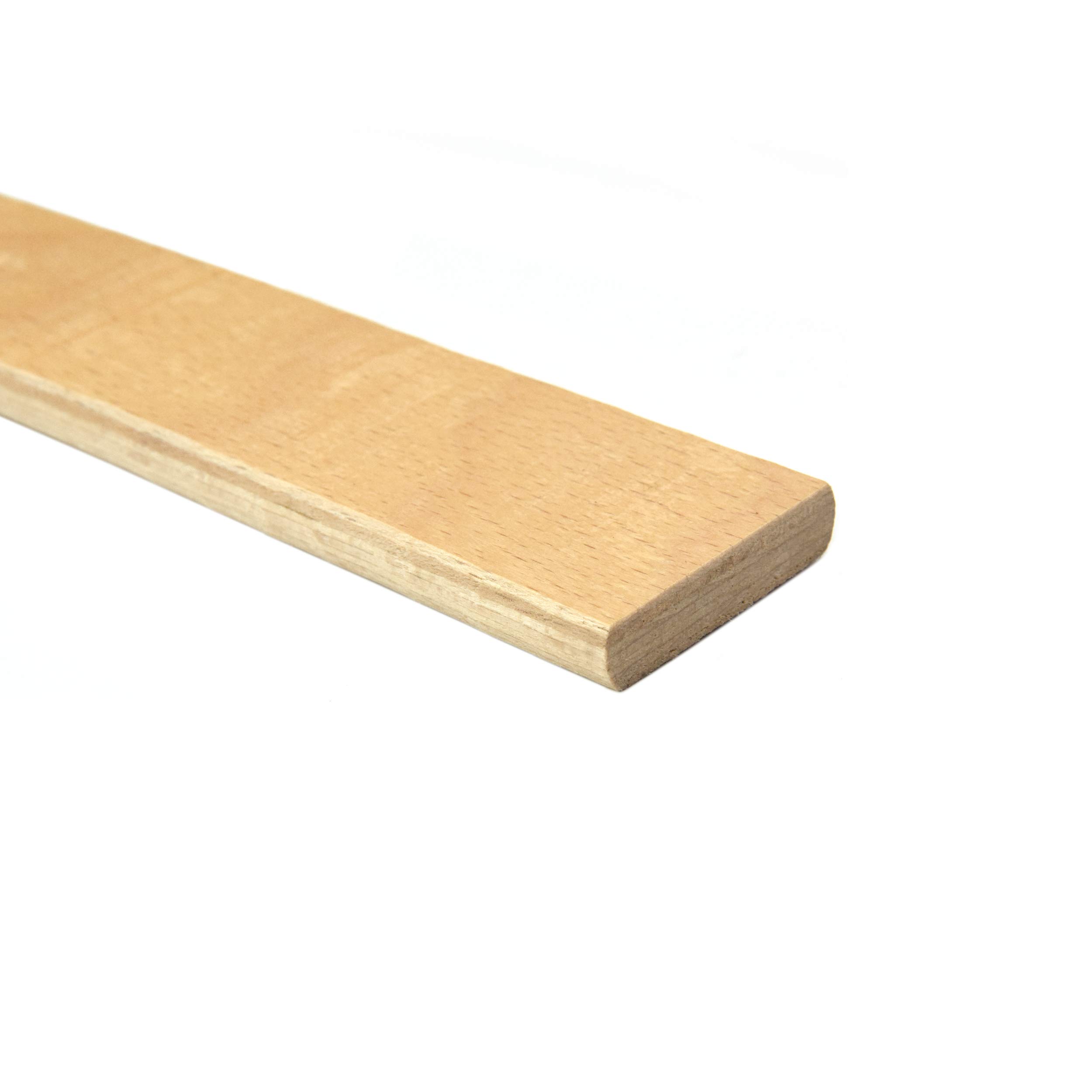 Individual Replacement Beech Sprung Wooden Bed Slats 38mm x 8mm x 915mm. Also Available in Any Length, Bespoke or Custom Length (25 Slats Pack).