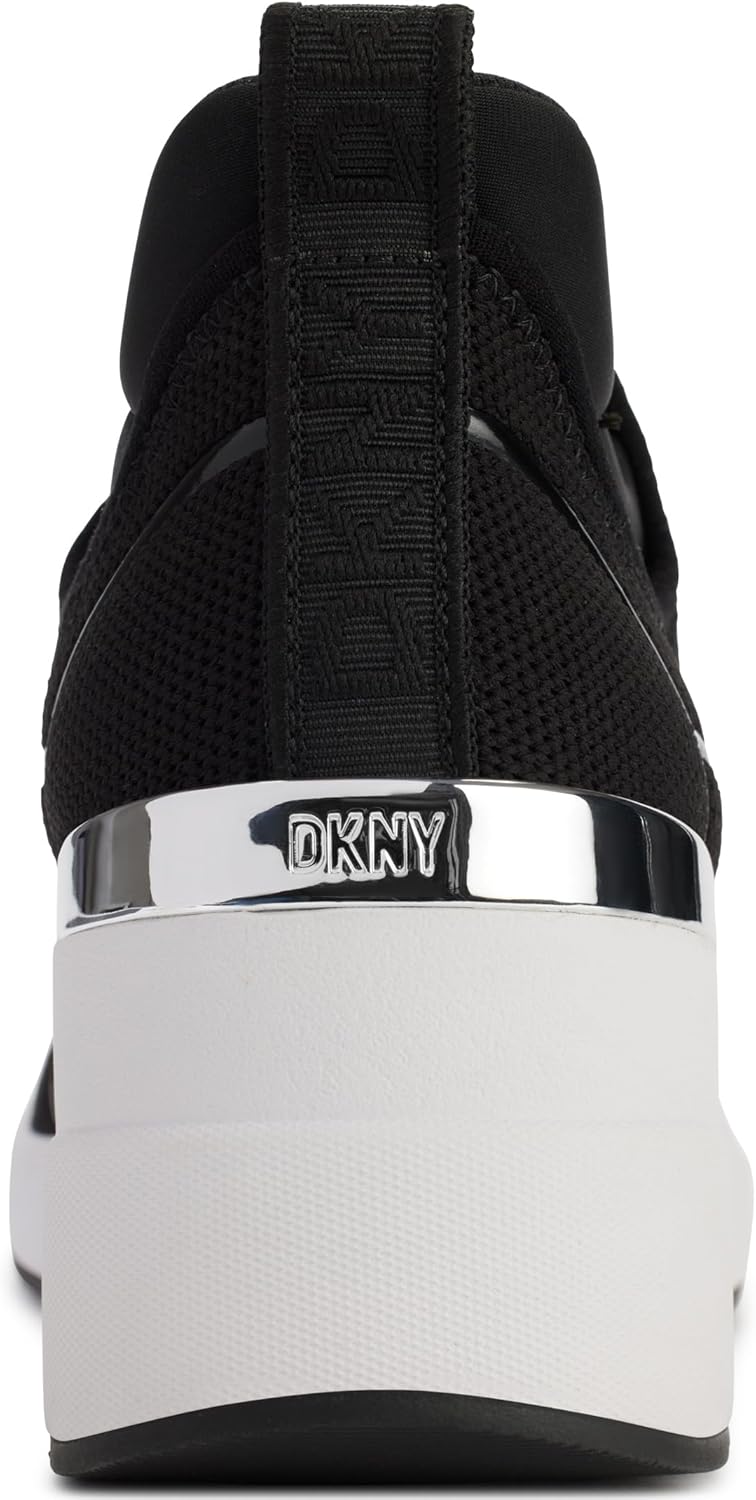 DKNY Women's Pecola Slip on Wedge Sneaker