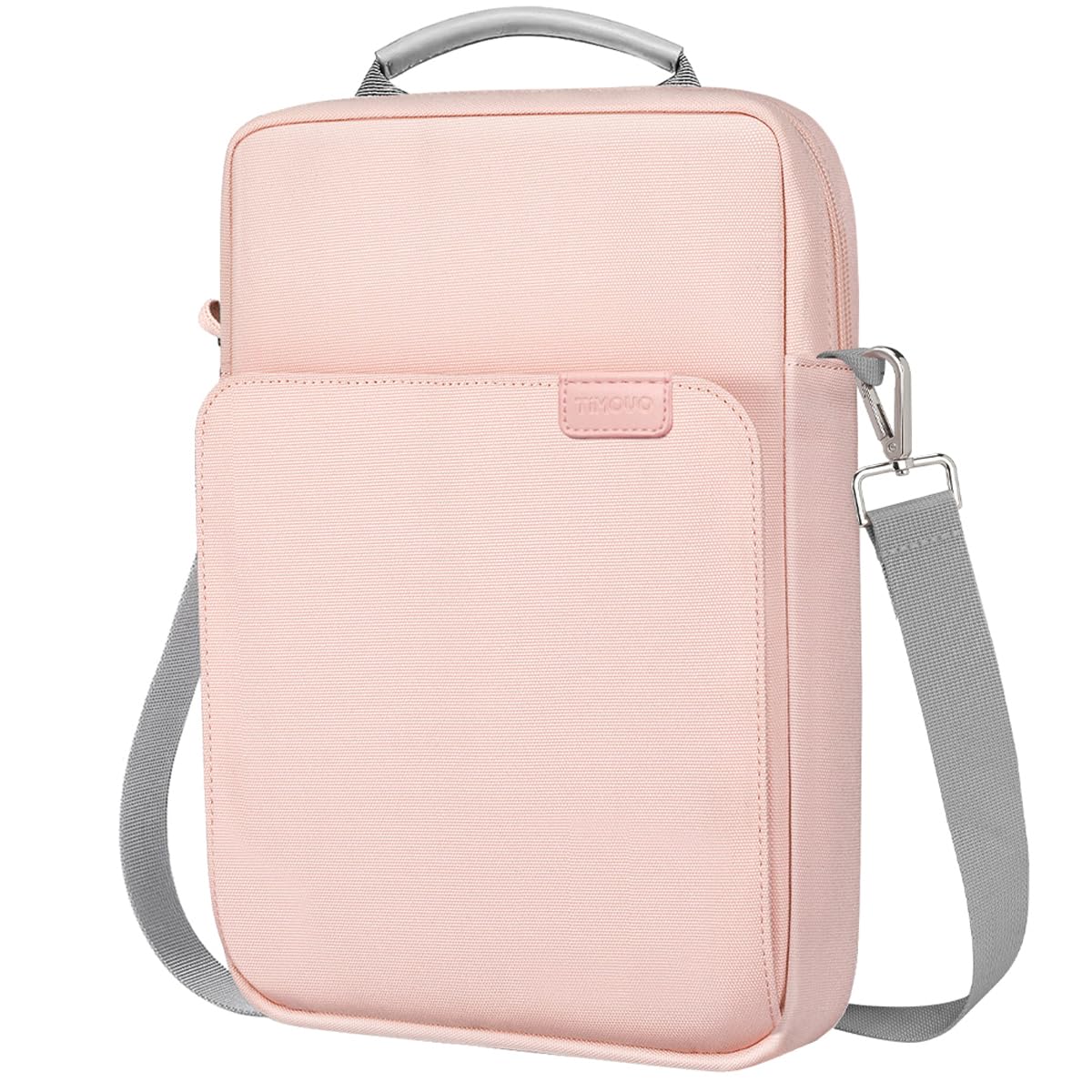 TiMOVO 13 Inch Tablet Sleeve with Shoulder Strap, Pink