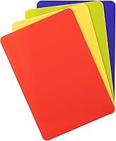Vista 12 de Dexas Tabla de Cortar de Servicio Pesado Grippmat, Tablas de Cortar Flexibles para Cocina, Juego de 4, Tapete de Corte de Tabla de Plástico