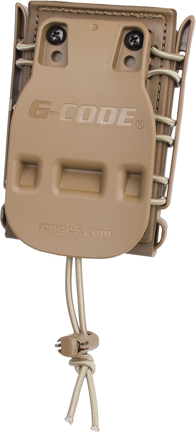 Rifle Soft Shell Scorpion Mag Carrier (TAN) with Paddle Attachment 100% Made in USA