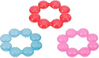 Nuby IcyBite Soother Ring Teether, Colors May Vary, 1 Count