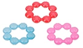Nuby IcyBite Soother Ring Teether, Colors May Vary, 1 Count