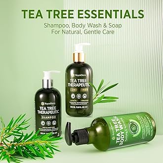 Roycederm Antifungal Body Wash & Soap, Antibacterial Tinea Versicolor Body Wash, Tea Tree Back Acne, Folliculitis Body Wash, For Jock Itch, Athletes Foot, Body Odor, Ringworm