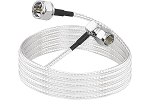 MEIRIYFA F Type Coaxial Right Angle Connector Cable