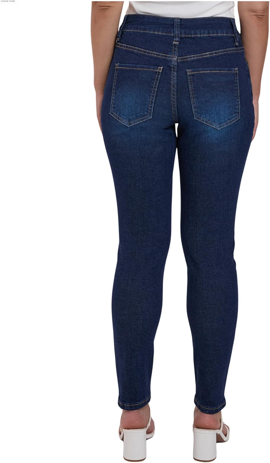 Royalty for Me Womens Royalty for Me Women's Petite Sustainable High Rise Skinny Jeans - Image 3