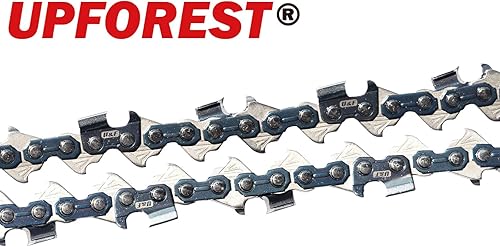 Miniatura 9 de UPFOREST Cadena de motosierra de 14 pulgadas, paquete de 3 unidades R52, paso LP de 38 pulgadas, calibre 0.043 pulgadas, 52 eslabones de transmisión