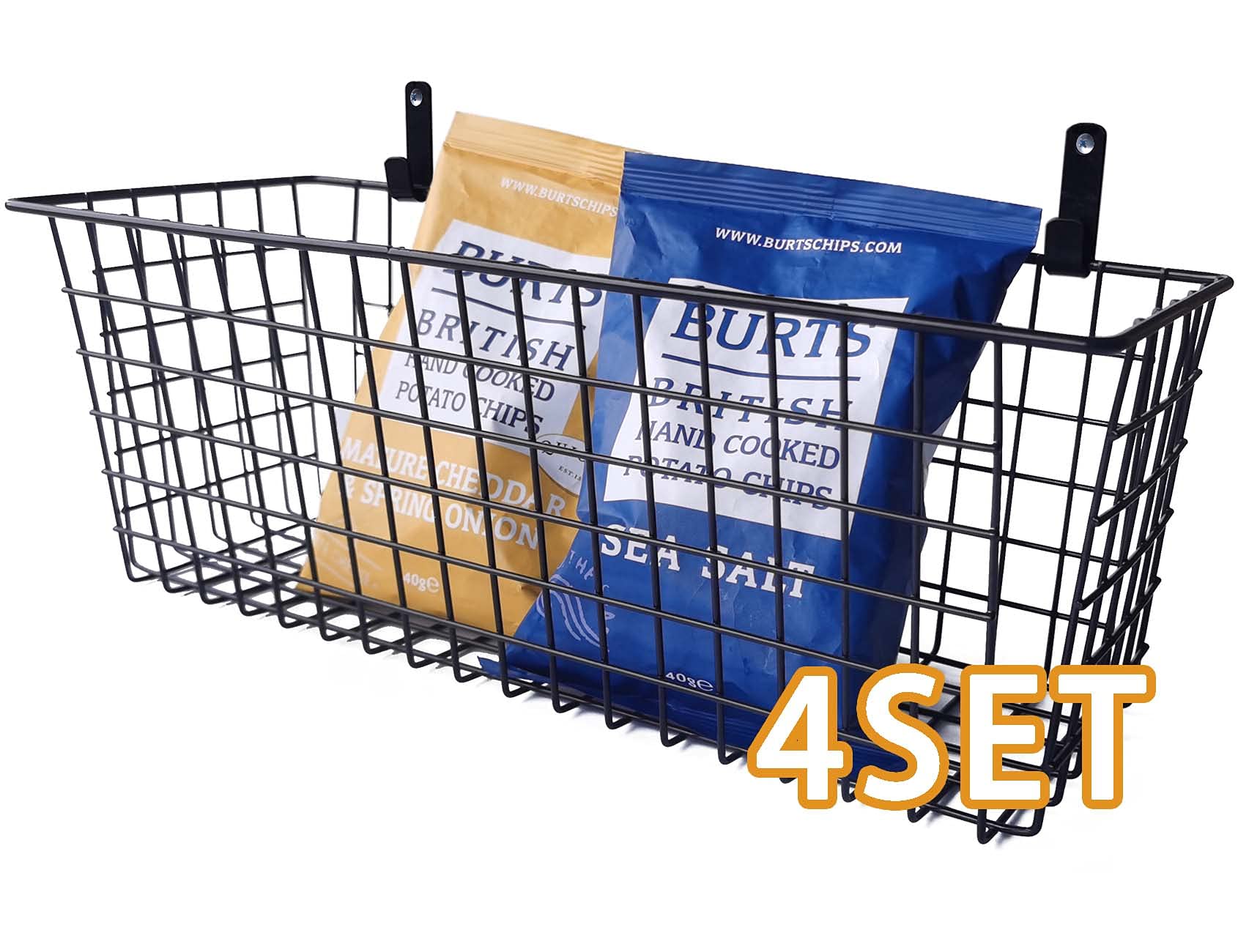 Buy Viloth Wall Basket, 4 Set Extra Large Hanging Baskets for