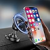 Generic Car Mount Strong Magnets Magnetic Phone Holder for Car 360 Rotation Phone Holder Mount Truck Dash Cell Phone Holders