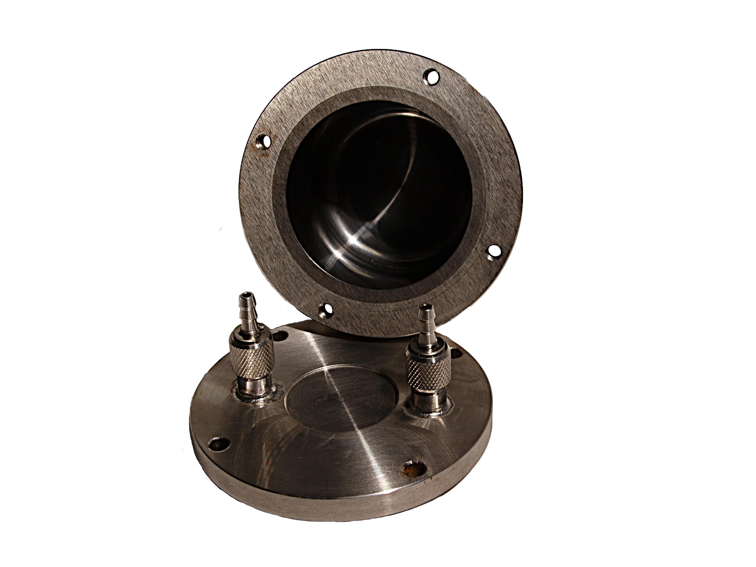 250 ml Wolframkarbid-Vakuum-Planetenmahlbecher mit 304-Edelstahlmantel – ideal for Inertmahlen