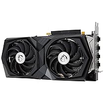 MSI GeForce RTX 3050 8 GB Gaming X 8G pci_e_x16 GDDR6 PCI Express Gen 4.0 x8 Gaming Graphic Card