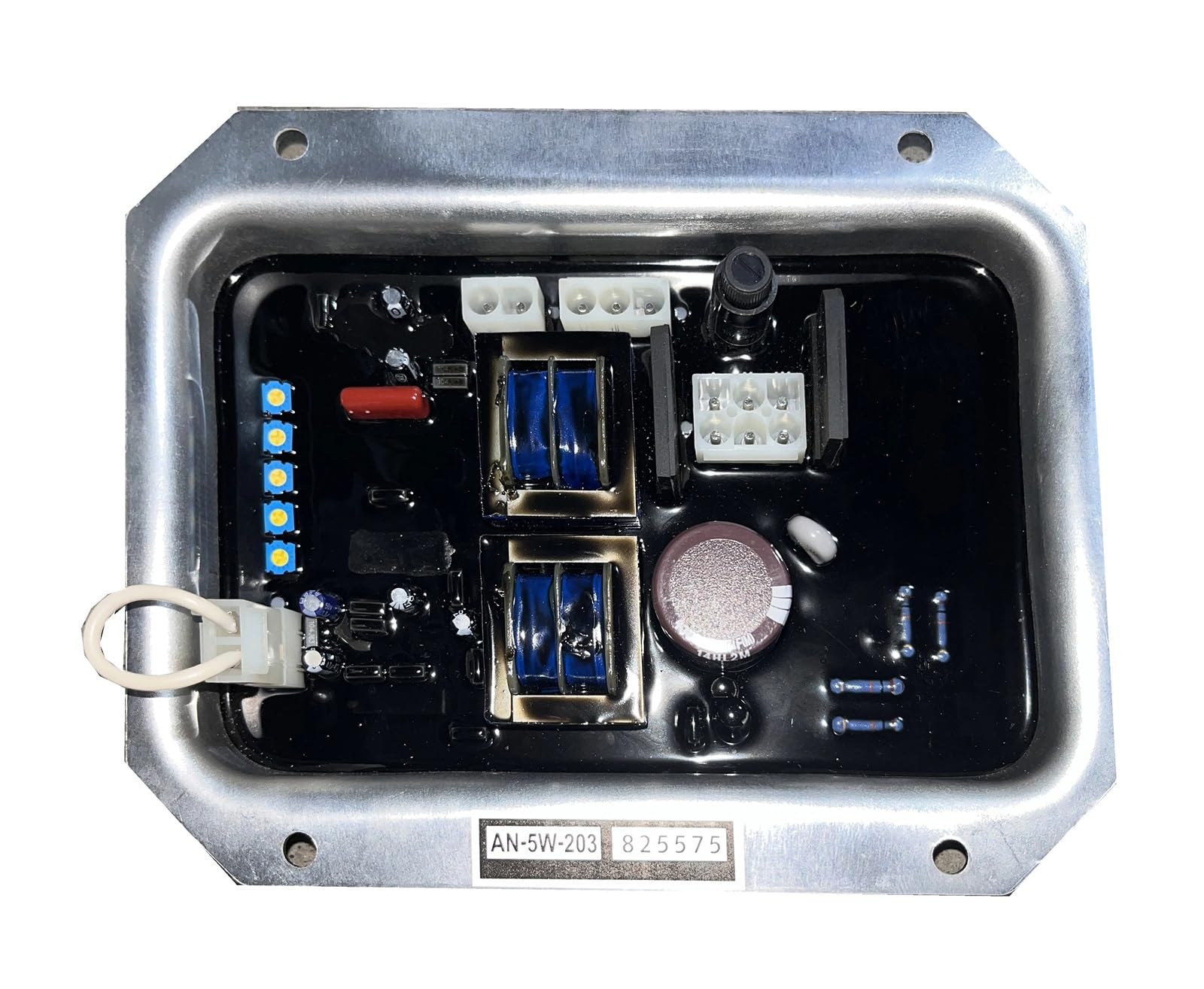 1 unidad AN-5-203 AN-5W-203 AVR, regulador de voltaje automático, estabilizador, módulo control, piezas del generador(AN-5W-203)