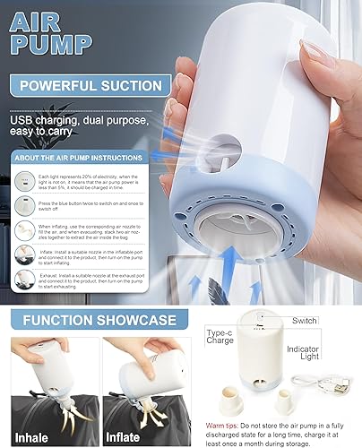 Miniatura 3 de winspansy Mochila de viaje para mujer y hombre, A11-gris (juego de 2 piezas), Grande