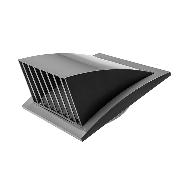 Buy Vent Systems Gray 5" Inch Exhaust Vent Cover Dryer Vent Hood