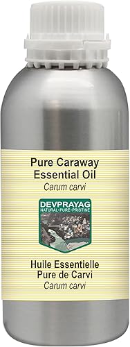 Aceite esencial de alcaravea pura (Carum carvi) destilado al vapor 42.3 fl oz (42 oz)