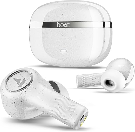 Boat Nirvana Ion ANC, Active Noise Cancellation(~32dB), 120Hrs Battery, App Support, Crystal Bionic Sound, 4Mics ENx, v5.3