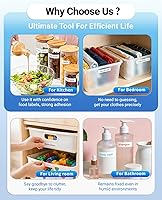 Vista 5 de Paquete de 4 cintas TZ de 0.47 pulgadas compatibles con Brother TZe-231 TZe131/232/233 P Touch cinta de etiquetas 0.472 in 0.47 laminada