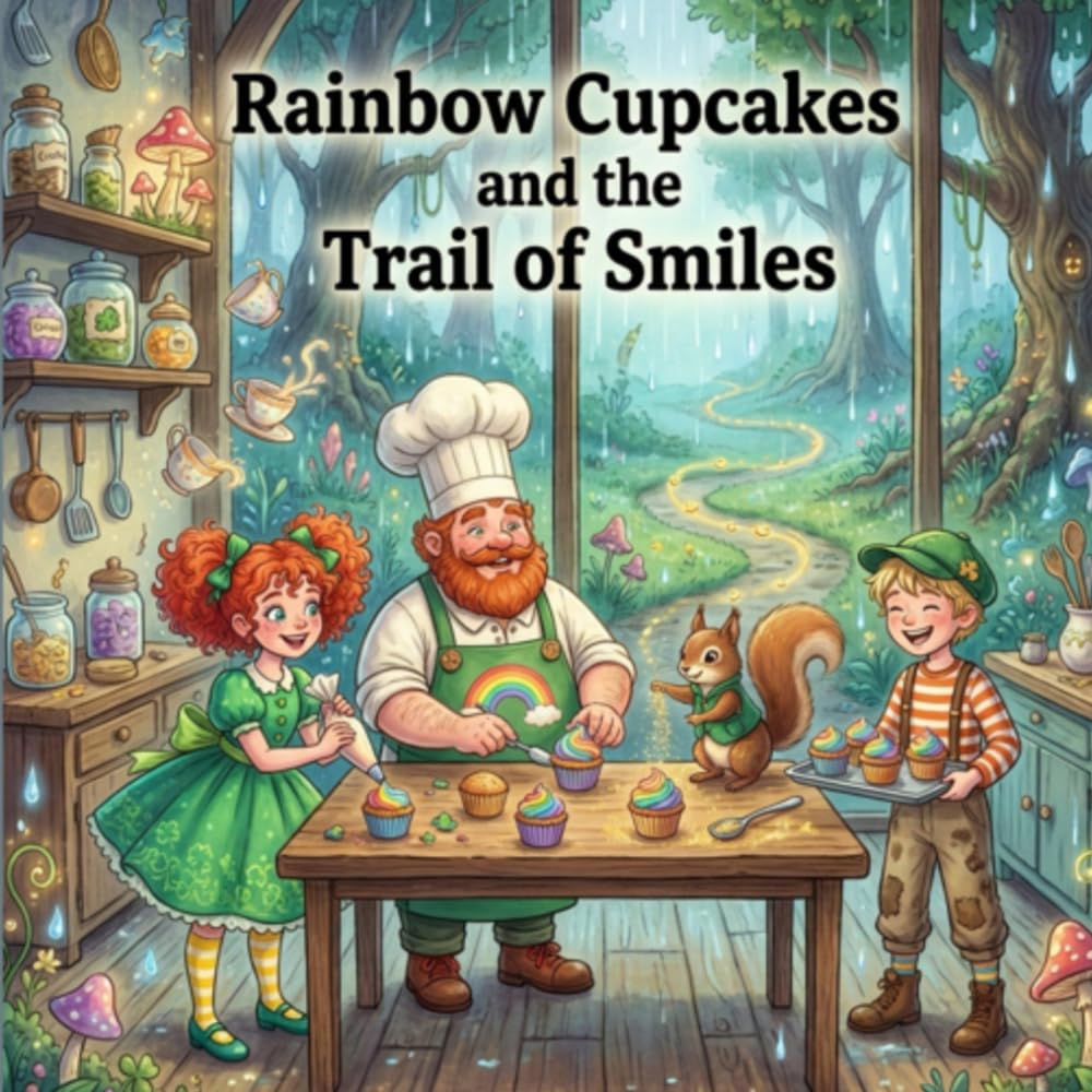 Rainbow Cupcakes and the Trail of Smiles: St. Patrick's Day Fantasy Adventure for Ages 6–8