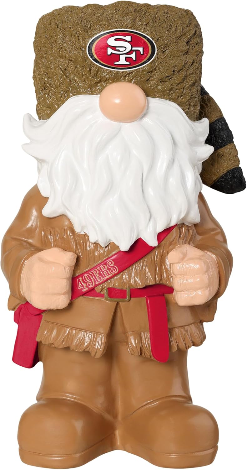FOCO San Francisco 49ers NFL Frontiersman Americana Gnome