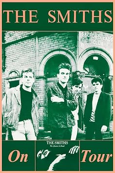 BUY ART FOR LESS Officially Licensed The Smiths 1986 The Queen is Dead Tour Art Poster - 36 x 24 Inch - Decorative Print - Poster Paper - Ready to Frame