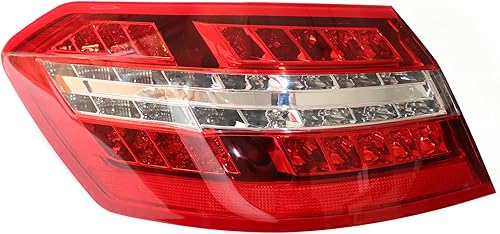 InSyoForeverEC Conjunto de luces traseras para Mercedes-Benz 2010-2013 Clase E Sedan E350 E550 E63 AMG, lámpara LED, luces de freno traseras de