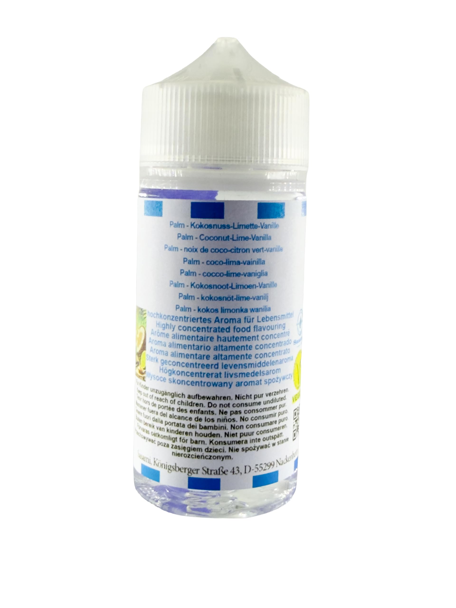 Palm - cocco-lime-vaniglia aroma concentrato - vegano - Sasami - 100ml