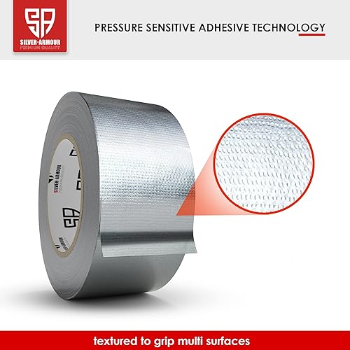 Miniatura 5 de Paquete de 5 cintas adhesivas extralargas (105 pies x 2 pulgadasrollo) resistentes y fáciles de rasgar, ideales para embalar, reparar en y